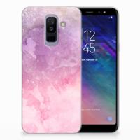 Hoesje maken Samsung Galaxy A6 Plus (2018) Pink Purple Paint - thumbnail