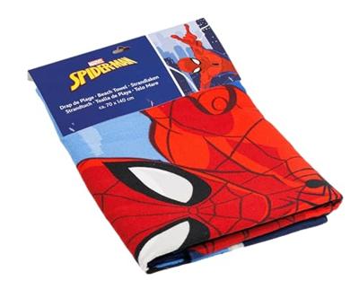 Spiderman strand handdoek polyester 70 x 140 cm