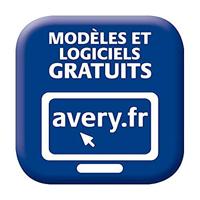 Avery mini-etiketten ft 46 x 11,1 mm (b x h), 2.100 stuks, 84 per blad, doos van 25 blad - thumbnail