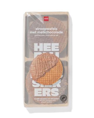 HEMA Stroopwafels met melkchocolade 219g