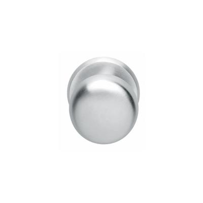 Voordeurknop zwaar chroom mat