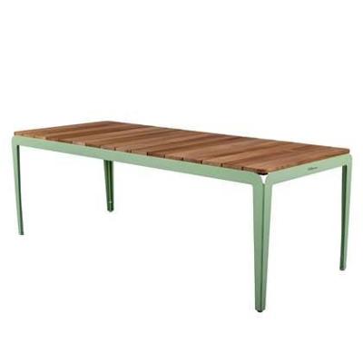 Weltevree Bended tuintafel Wood 220 cm Pale Green