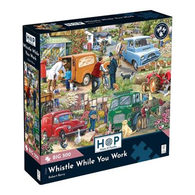 Whistle While you Work Puzzel 500 XL Stukjes Whistle While you Work Puzzel 500 XL Stukjes