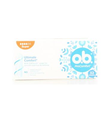 Tampons procomfort super 32 Stuks