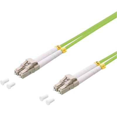 LogiLink FP5LC10 Glasvezel Optische vezel Aansluitkabel 10.00 m Linde-groen 50/125 µ Multimode LogiLink FP5LC10 Glasvezel Optische vezel Aansluitkabel 10.00 m Linde-groen 50/125 µ Multimode