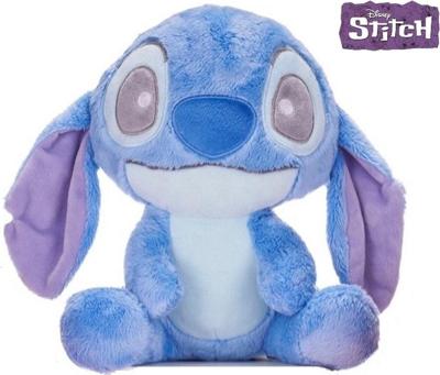 Disney stitch pluche snuggletime 23 cm roze