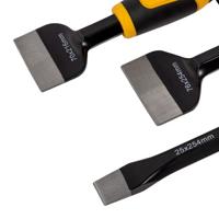 Roughneck Beitel- en Steenbeitelset met grip | 3-delig 31-970 - thumbnail