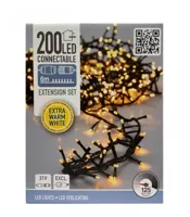 Kerstverlichting Cluster koppelbaar200L - thumbnail