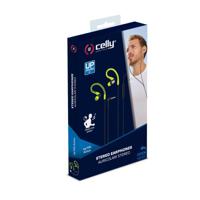 Celly UP700 Active Headset Bedraad In-ear Oproepen/muziek Groen - thumbnail