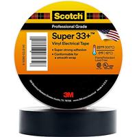 Scotch SUPER33+-19X33 Isolatietape Scotch Zwart (l x b) 33 m x 19 mm 1 stuk(s) - thumbnail