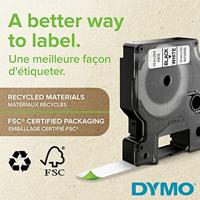 Labeltape dymo labelmanager d1 polyester 19mm rood | 5 stuks - thumbnail