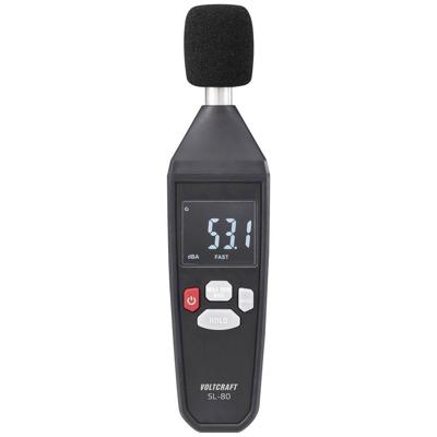 VOLTCRAFT SL-80 Decibelmeter 30 - 130 dB 31.5 Hz - 8 kHz VOLTCRAFT SL-80 Decibelmeter 30 - 130 dB 31.5 Hz - 8 kHz