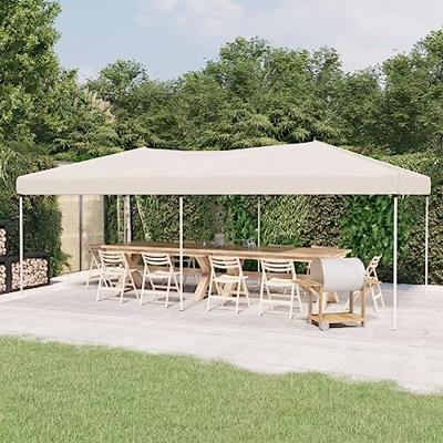 VidaXL Partytent inklapbaar 3x6 m crèmekleurig VidaXL Partytent inklapbaar 3x6 m crèmekleurig