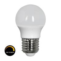 LED.nl Dimbare LED lamp E27 - 45 mm - Licht Dimbaar van 2700k tot 1800K extra warm wit - G45 - thumbnail