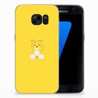 Samsung Galaxy S7 Telefoonhoesje met Naam Baby Leopard - thumbnail