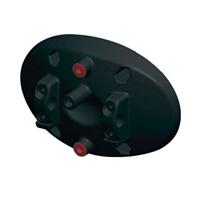 Mo-el 768MN Fiore Verwarmingswandhouder Mo-el Fiore Tarn-zwart - thumbnail