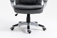 Activejet verwarmde bureaustoel met massage YK7304 grijs - thumbnail