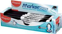 Maped whiteboardmarker Marker'Peps, doos van 12 stuks, zwart - thumbnail