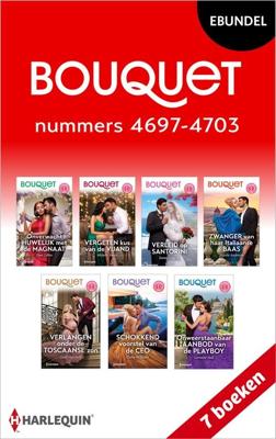 Bouquet e-bundel nummers 4697 - 4703 - Dani Collins, Cathy Williams, Lorraine Hall, Michelle Smart, Emmy Grayson, Natalie Anderson, Carol Marinelli - ebook
