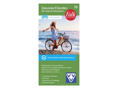 Falk VVV fietskaart 16 Zeeuwse Eilanden - Pakket (9789028730571)