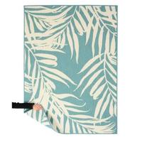 Tapeso Buitenkleed Palm - Flip Coco turquoise - 200x280 cm - thumbnail