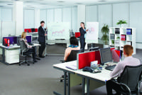 Flipover Nobo Impression Pro mobiel glas - thumbnail