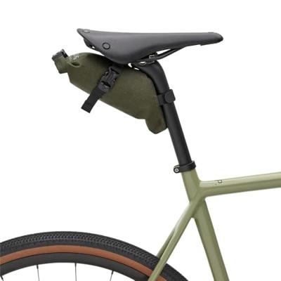 BROOKS zadeltas scape roll mud green - thumbnail