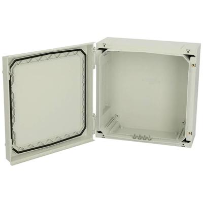 Fibox NEO PC 323215 G 4810001 Wandbehuizing 320 x 320 x 150 Polycarbonaat Corrosiebestendig Grijs-wit (RAL 7035) 1 stuk(s)