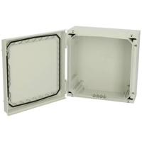 Fibox NEO PC 323215 G 4810001 Wandbehuizing 320 x 320 x 150 Polycarbonaat Corrosiebestendig Grijs-wit (RAL 7035) 1 stuk(s) - thumbnail