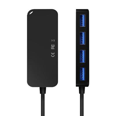 AISENS - A109-0716 - Hub USB 3.1 USB-C, USB-C/M-4XType A/H, zwart, 60 cm