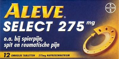 Aleve Select 275mg Tabletten Aleve Select 275mg Tabletten
