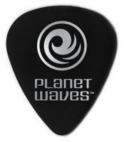 D&apos;Addario 1CBK4-10 black celluloid plectra 10 pack medium - thumbnail