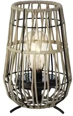 Lumineo Solar lantaarn ijzer 18 x 27,5 cm zand