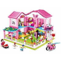 Sluban Holiday Villa (Girl's Dream) bouwstenen set (M38-B0721) - thumbnail