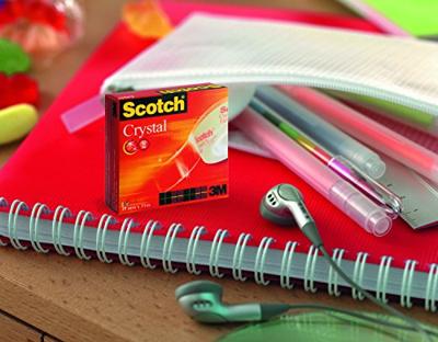 Scotch plakband Crystal ft 19 mm x 15 m