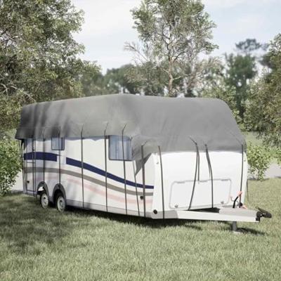 VidaXL Caravan dakbedekking 800x300 cm vliesvlies grijs VidaXL Caravan dakbedekking 800x300 cm vliesvlies grijs