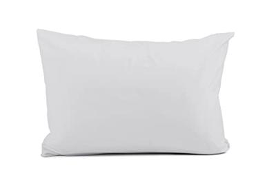 Elegance Kussensloop Hotelsluiting Percal Katoen licht grijs