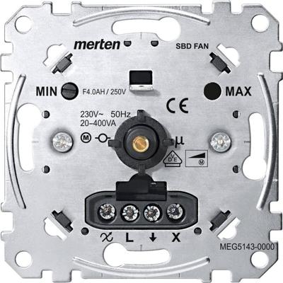 Merten MEG5143-0000 Snelheidsregelaar Inzetstuk 1 stuk(s)
