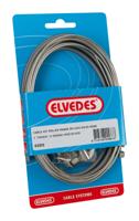 Elvedes Rollerbrake kabelkit br-im85/81/55/45 1700mm / 2250mm rvs - zilver (op kaart) - thumbnail