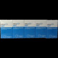 Hekahaft Cohesive windsel 4m x 8cm 5 Stuks - thumbnail