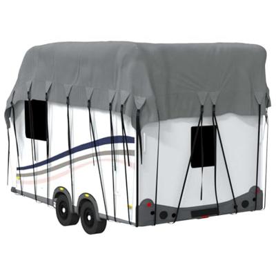 VidaXL Caravan dakbedekking 500x300 cm vliesvlies grijs VidaXL Caravan dakbedekking 500x300 cm vliesvlies grijs
