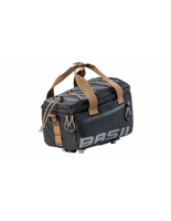 Basil miles trunkbag mik - waterdichte bagagedragertas - 7l - zwart - thumbnail
