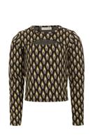 LOOXS 10sixteen Meisjes schouder top - Emerald groen - thumbnail