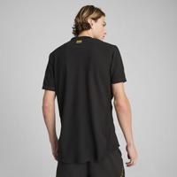 PUMA Porsche Trainingsshirt Zwart Goud - thumbnail