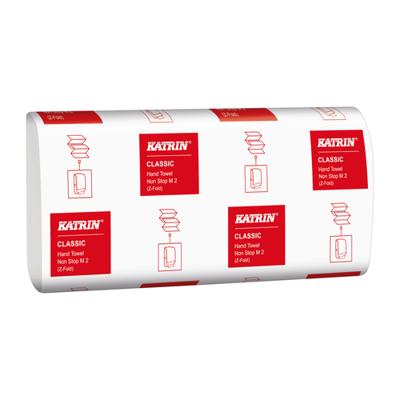KATRIN "classic geen stop m2" vouwhanddoek folded hands. 25x160 shee non stop m2s