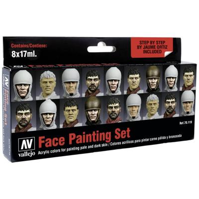 Vallejo 70119 Modelspoor mengkleur Huidkleuren, Lichtroze, Rood-grijs, Zwart/rood, Beige, Violet, Zand-geel (mat), Signaalzwart (zijdemat) 8 stuk(s) Vallejo 70119 Modelspoor mengkleur Huidkleuren, Lichtroze, Rood-grijs, Zwart/rood, Beige, Violet, Zand-geel (mat), Signaalzwart (zijdemat) 8 stuk(s)