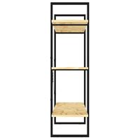 VidaXL Boekenkast met 3 schappen 100x30x105 cm massief grenenhout - thumbnail