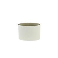 Lampenkap Saverna ovaal 38x17,5x28 cm eiwit - thumbnail