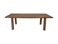 HSM - HSM Collection-Tafelpoot Outdoor S|2-93x75x23-Naturel-Teak - thumbnail