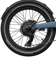 UTO achterwiel og20 zonder schijf band zwart - thumbnail